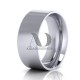 Solid Flat Milgrain Wedding Rings