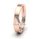 Solid Flat Milgrain Wedding Rings