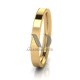 Solid Flat Milgrain Wedding Rings