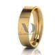 Solid Flat Milgrain Wedding Rings