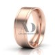 Solid Flat Park Ave Wedding Rings