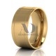 Solid Flat Park Ave Wedding Rings