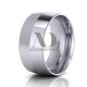 Solid Knife Edge Milgrain Wedding Bands