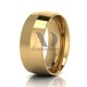 Solid Knife Edge Milgrain Wedding Bands