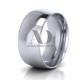 Solid Dome Step Wedding Band 