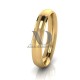 Solid Dome Step Wedding Band 