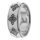 8mm Wide Christian Wedding Ring