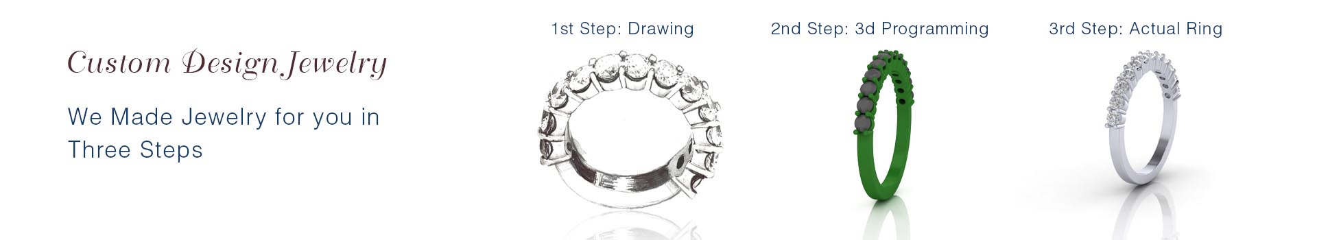Custom Design Wedding & Engagement Rings