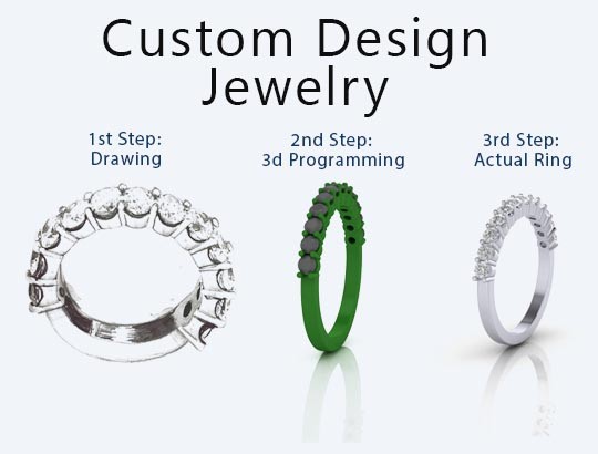 Custom Design Engagement Rings